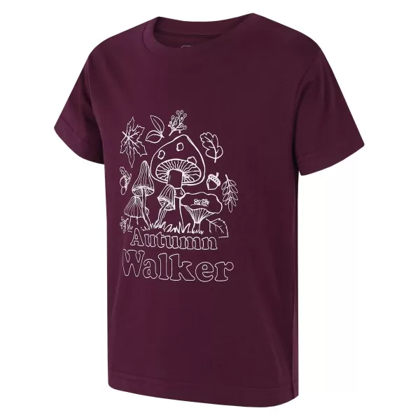  Detské tričko HUSKY TEE MUSHROOM K PURPLE 