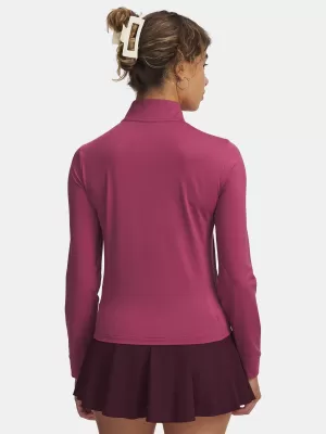 Dámske tričko UNDER ARMOUR UA DRIVE 1/4 ZIP 6003797-659 ČERVENÁ