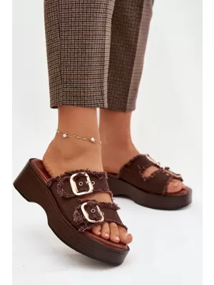 Dámske šľapky BOTO RENELISSE 41325 BROWN