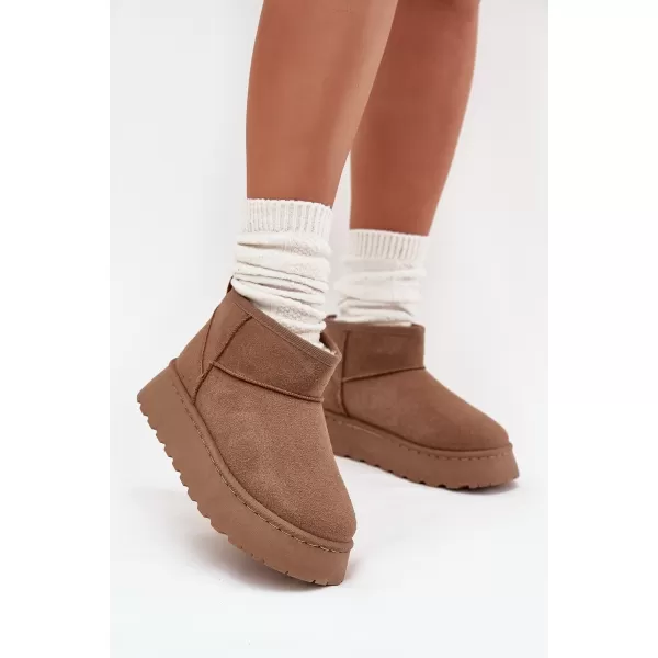 Dámske snehule BOTO VESIRAE 38633 KHAKI 