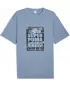Pánske tričko PUMA GRAPHIC WORLD TOUR TEE 632112-34 CHLADNÁ MODRÁ