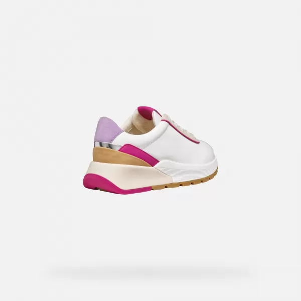  Dámske tenisky GEOX METROPOLI G012932 BIELA 