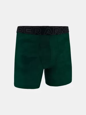 Pánske boxerky UNDER ARMOUR UA PERFORMANCE TECH - PRINT 6IN - 1PK 1383875-338 ZELENÁ
