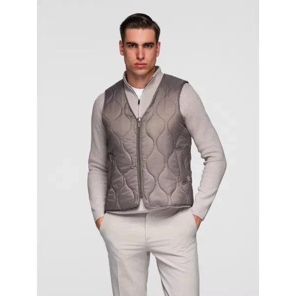  Pánsky kabát OMBRE OM-COLC-0139 POPOL 