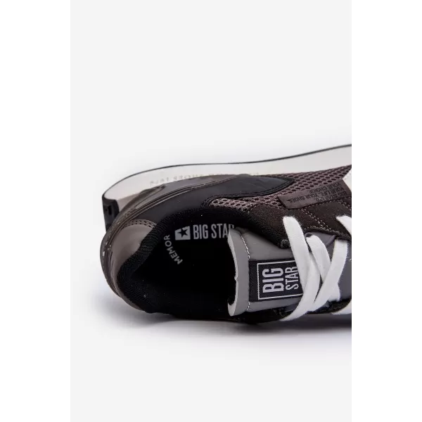  Pánske tenisky BIG STAR NN174347 BLACK Big Star Shoes 