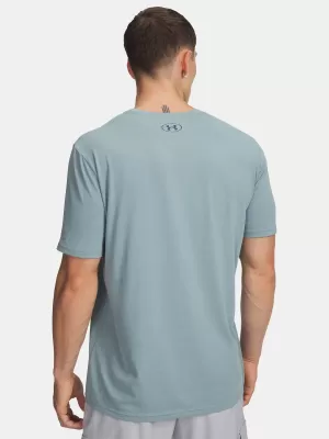 Pánske tričko UNDER ARMOUR UA TEAM ISSUE WORDMARK SS 1329582-323 ZELENÁ