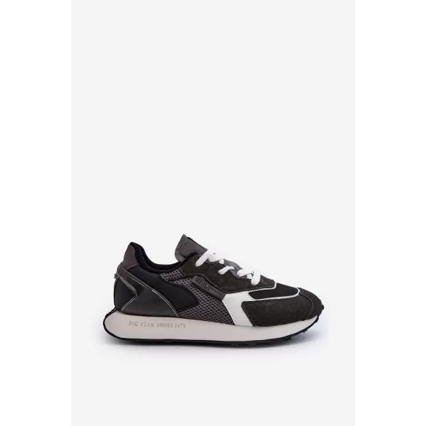  Pánske tenisky BIG STAR NN174347 BLACK Big Star Shoes 