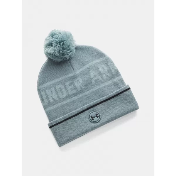  Pánska čiapka UNDER ARMOUR M'S DRIVE POM BEANIE MODRÁ 