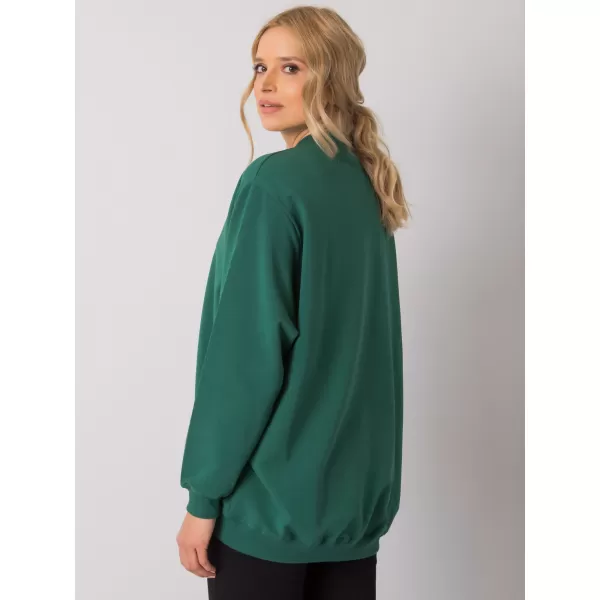  Dámska mikina BASIC FEEL GOOD RV-BL-5185.90P DARK GREEN 