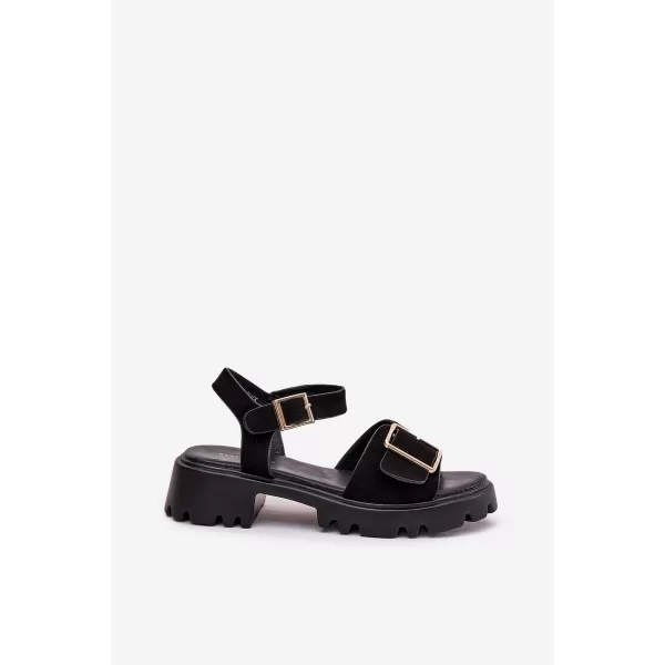  Dámske sandále BOTO GOFIELLE 36139 BLACK 
