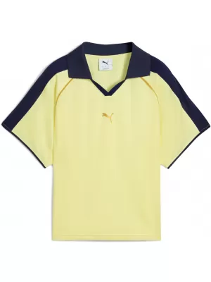 Dámske funkčné tričko PUMA T7 RELAXED FOOTBALL JERSEY 632157-35 ZLATÝ MESIAC