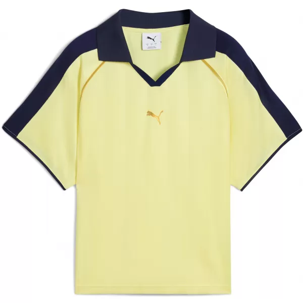  Dámske funkčné tričko PUMA T7 RELAXED FOOTBALL JERSEY 632157-35 ZLATÝ MESIAC 