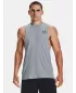 Pánske tielko UNDER ARMOUR LEFT CHEST CUT OFF TANK 1329286-035 ŠEDÁ