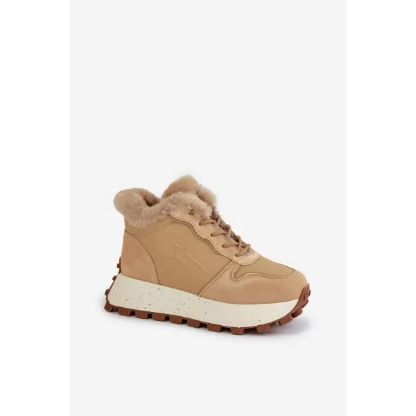  Dámske topánky BIG STAR OO274A330 BEIGE Big Star Shoes 