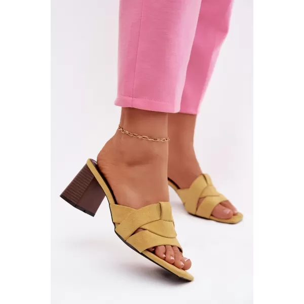  Dámske sandále BOTO CORIVELLE 41569 YELLOW 
