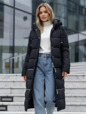 Dámska bunda DSTREET TY5467 MODRÁ