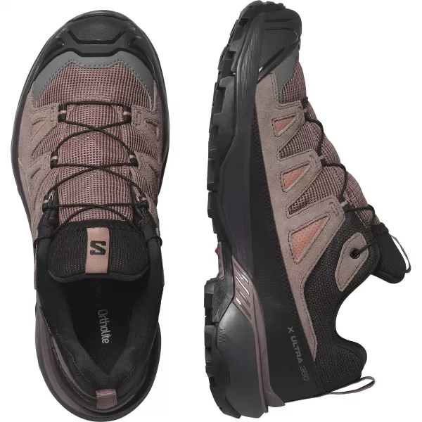  Dámske topánky SALOMON X ULTRA 360 LTR GTX W L47571500 COGNAC/PEPPERCORN/BLACK 