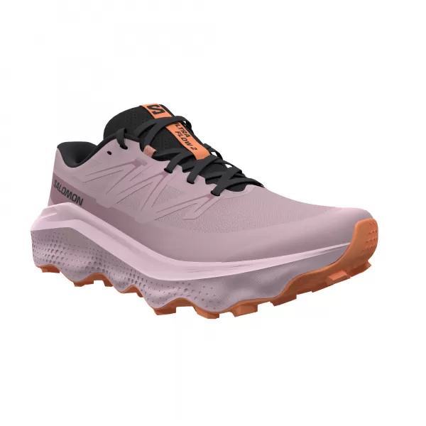  Dámske topánky SALOMON ULTRA FLOW 2 W L49228300 DAWN PINK/BLACK/NECTARINE 