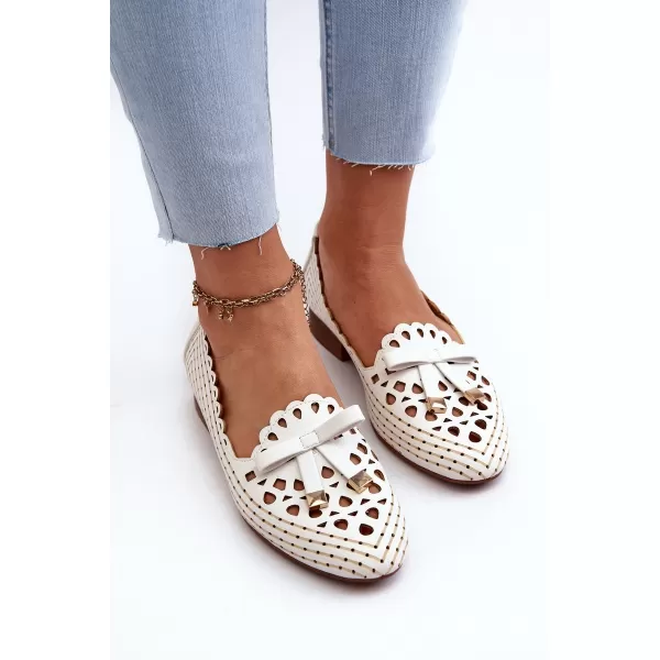  Dámske lodičky BOTO NESTAVIA 31464 WHITE 