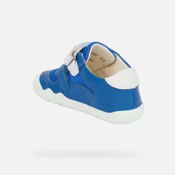  Chlapci prvé kroky GEOX STEPPIEUP B655WA08514C0432 MODRÁ 