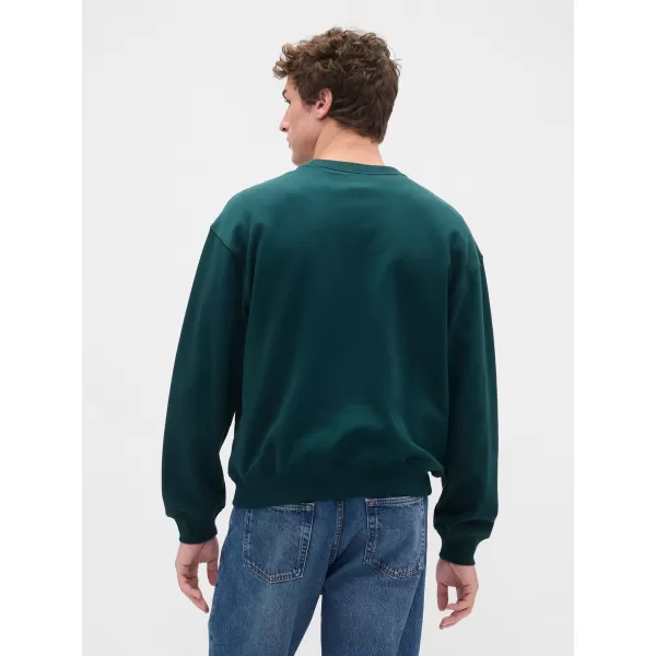  Pánska mikina GAP LOGO SWEATSHIRT 821273-05 TROPIC GREEN 