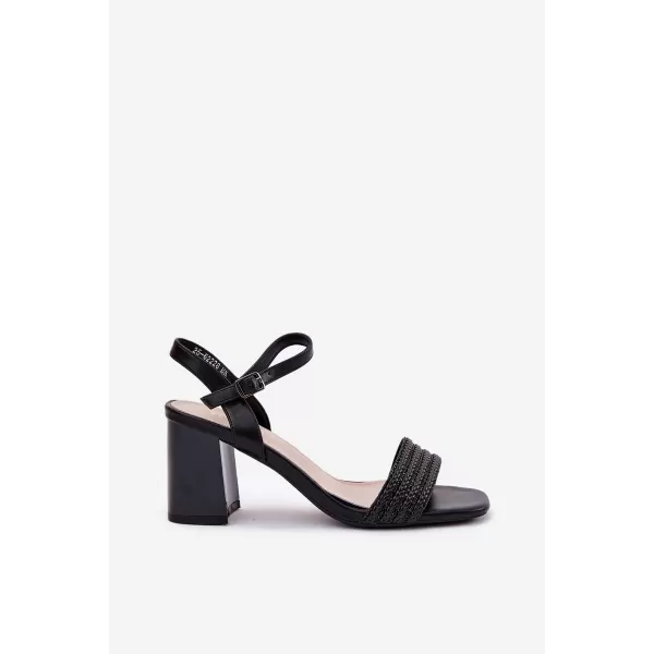  Dámske sandále VINCEZA 62228 BLACK 