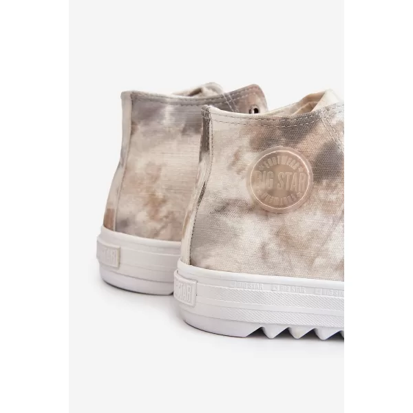  Dámske tenisky BIG STAR LL274047 WHITE/OLIVE Big Star Shoes 