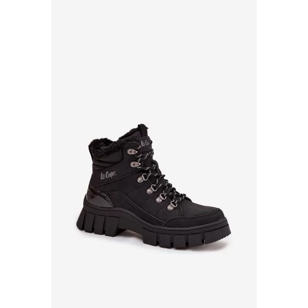  Dámske zimné topánky LEE COOPER LCJ-25-31-3911 BLACK 