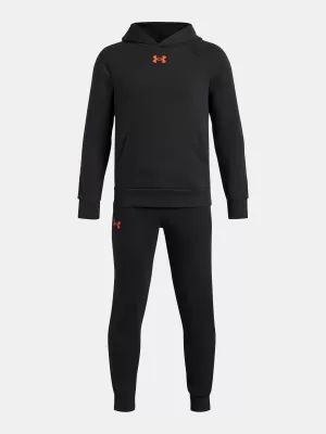 Súprava pre chlapcov UNDER ARMOUR UA RIVAL FLEECE SUIT 1379802-003 ČIERNA