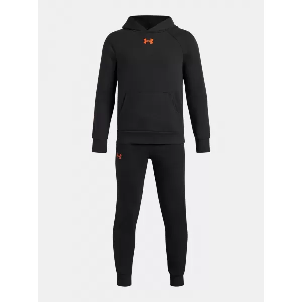  Súprava pre chlapcov UNDER ARMOUR UA RIVAL FLEECE SUIT 1379802-003 ČIERNA 