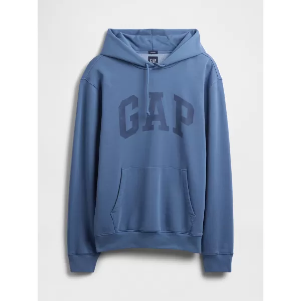  Pánska mikina GAP LOGO PULLOVER HOODIE 715036-71 CORNFLOWER 
