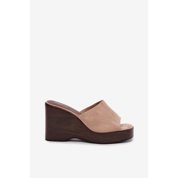  Dámske šľapky BOTO RAVELIA 41346 KHAKI 
