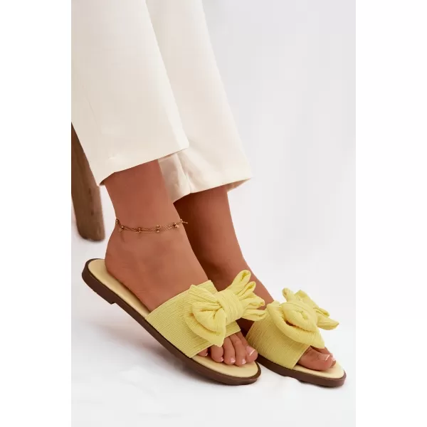  Dámske šľapky BOTO AMIVELLE 41415 YELLOW 