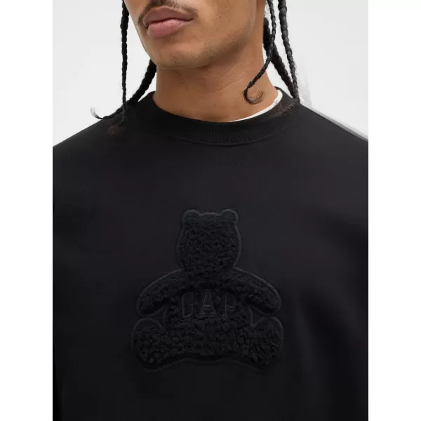  Pánska mikina GAP BRANNAN SWEATSHIRT 853549-02 TRUE BLACK 