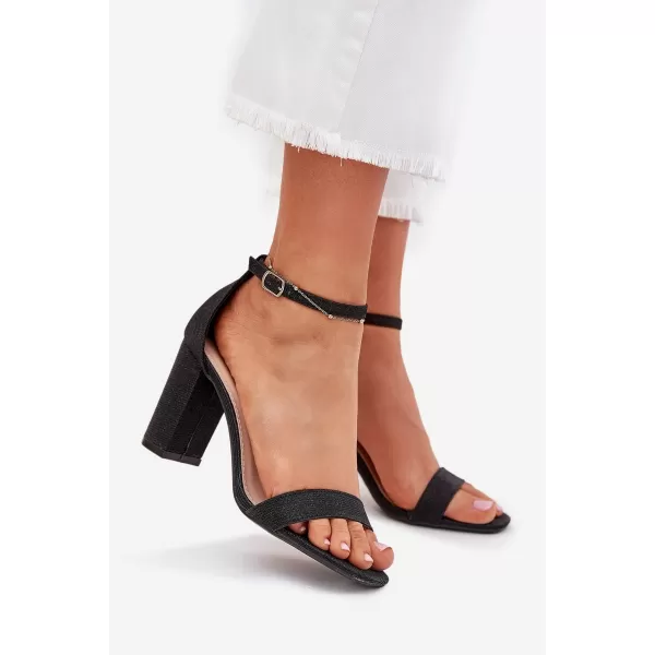  Dámske sandále BOTO KAVINA 38455 BLACK 