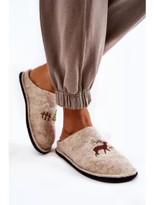Dámske šľapky BIG STAR KK276016 BEIGE Big Star Shoes