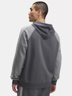 Pánska mikina UNDER ARMOUR UA RIVAL FLC CB HOOD 6003958-025 SIVÁ