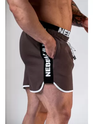 Teplé šortky HERO 295 BROWN Nebbia