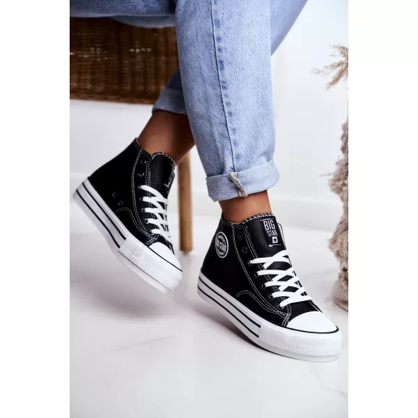 Dámske tenisky BIG STAR GG274012 BLACK Big Star Shoes 