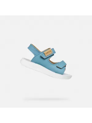 Chlapčenské sandále GEOX SANDAL LIGHTFLOPPY B455SB00032C4016 MODRÁ