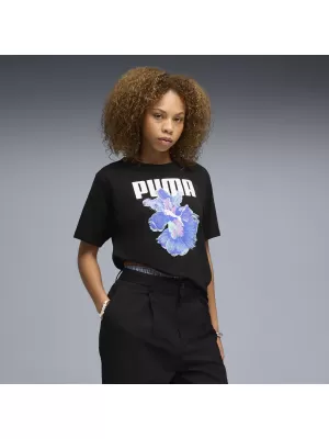 Dámske tričko PUMA GRAPHICS RELAXED TEE BETTER 691908_01 PUMA BLACK