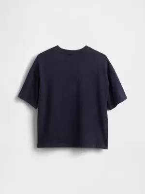 Detské tričko GAP LOGO TEE 780276-01 NAVY UNIFORM