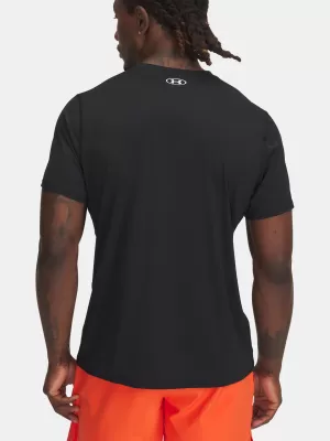 Pánske tričko UNDER ARMOUR HEATGEAR FITTED SS 6000939-001 ČIERNA