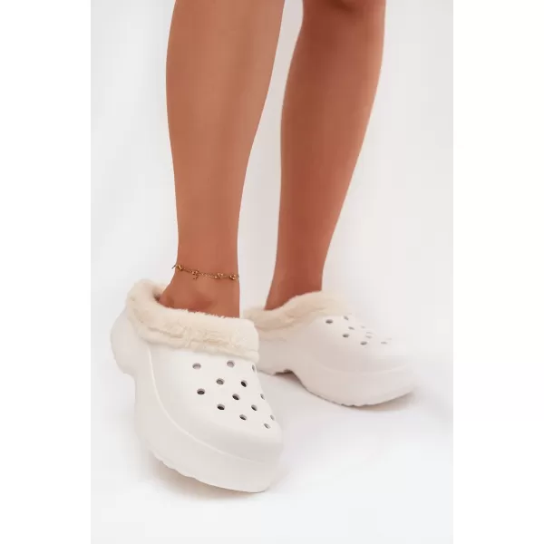  Dámske šľapky BOTO PALVINE 40773 WHITE 