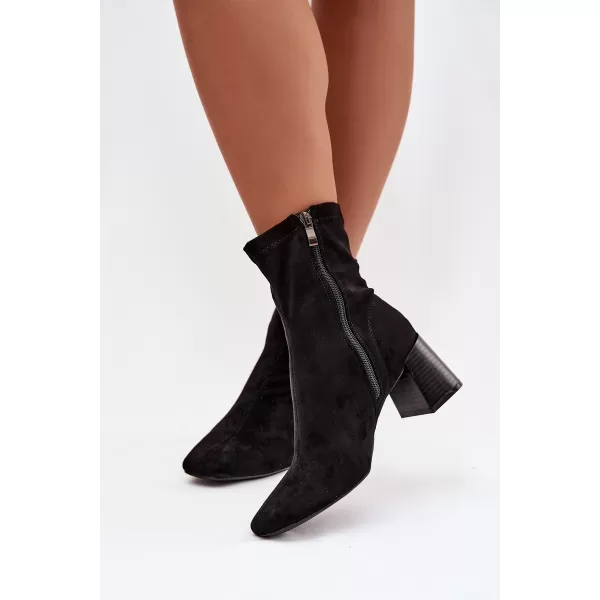  Dámske topánky na podpätku BOTO OLIANNE 40587 BLACK 