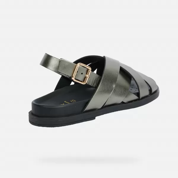  Dámske sandále GEOX ADELASH G012817 ZELENÁ 
