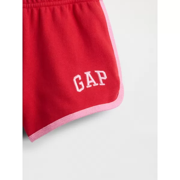  Detské kraťasy GAP LOGO SWEATSHORTS 778415-00 TOMATO SAUCE 