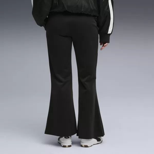  Dámske nohavice PUMA WARDROBE ESS FLARED PANTS 632045-01 PUMA ČIERNA 