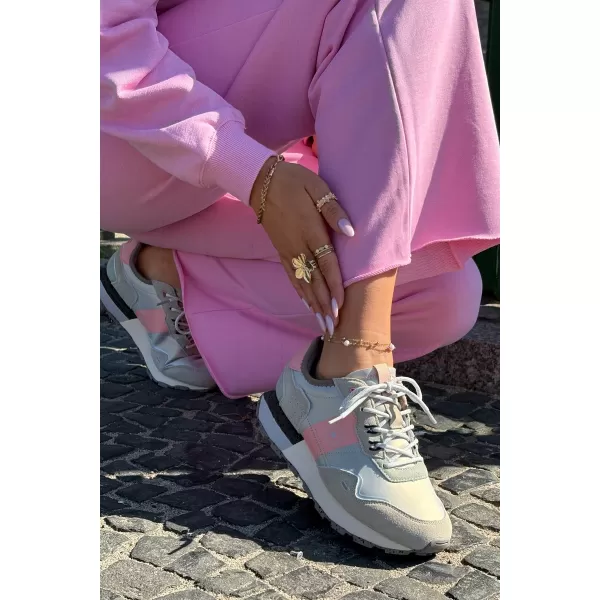  Dámske tenisky BIG STAR RR274243 PINK / GREY Big Star Shoes 