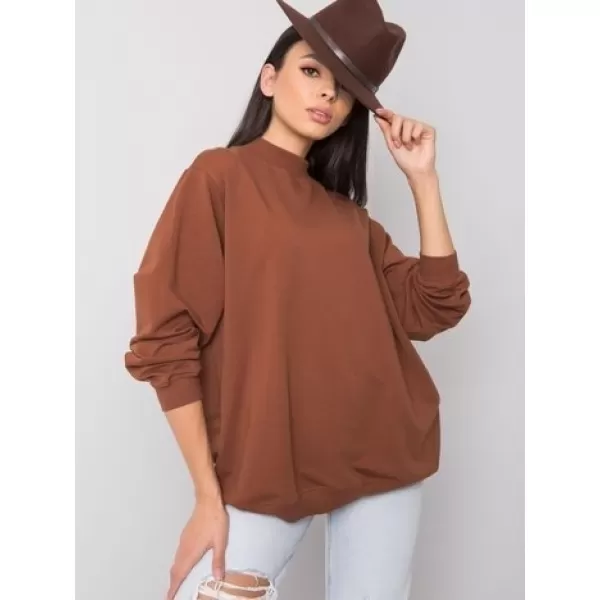  Dámska mikina BASIC FEEL GOOD RV-BL-5185.81P BROWN 